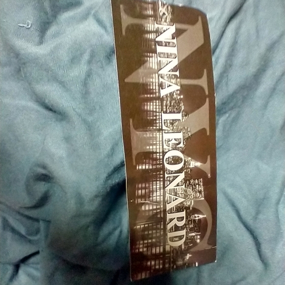 Nina Leonard Large Blue Short Sleeve Summer Dress with Pockets - Picture 3 of 10